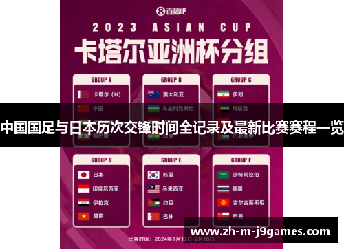 中国国足与日本历次交锋时间全记录及最新比赛赛程一览 中国国足与日本历次交锋时间全记录及最新比赛赛程一览