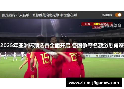 2025年亚洲杯预选赛全面开启 各国争夺名额激烈角逐